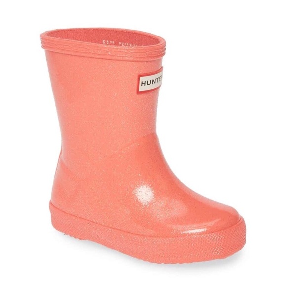 Hunter Shoes Hunter Toddler Pink Glitter Rain Boots Poshmark